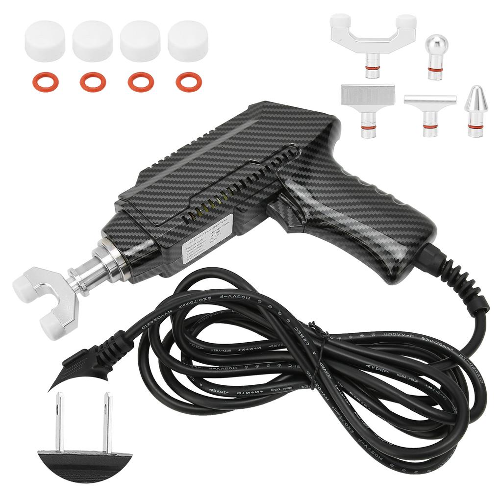 Electric Spine Chiropractor Massager 30 Levels Chiropractic Adjustment Corrector Gun Tool for