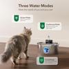 3L Stainless Steel Wireless Recharging Sensor Cat Water Fountain Auto Drinking Fountain For Cats Dog Drinker Pet Dispenser Bowl