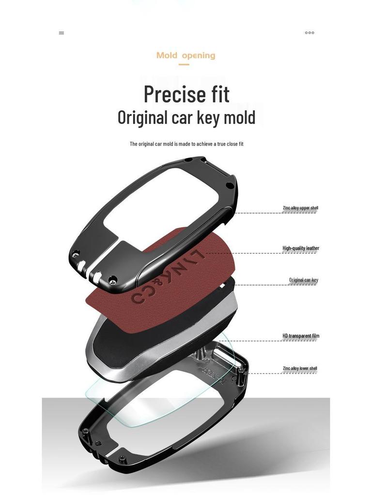 Lynk & Co 03/06/01/05/02/09 Key Case: Fits 2023 Model, Unisex