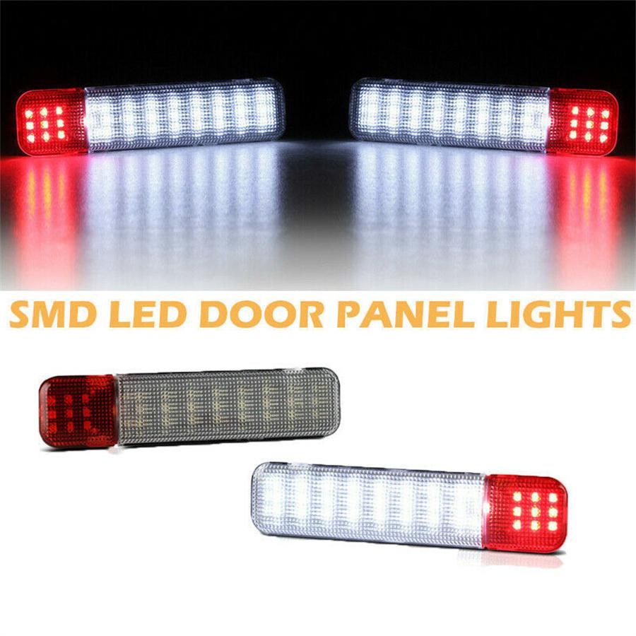 

Interior Door Panel Courtesy LED Lamp Pair For 1995-2007 Silverado Sierra C/K