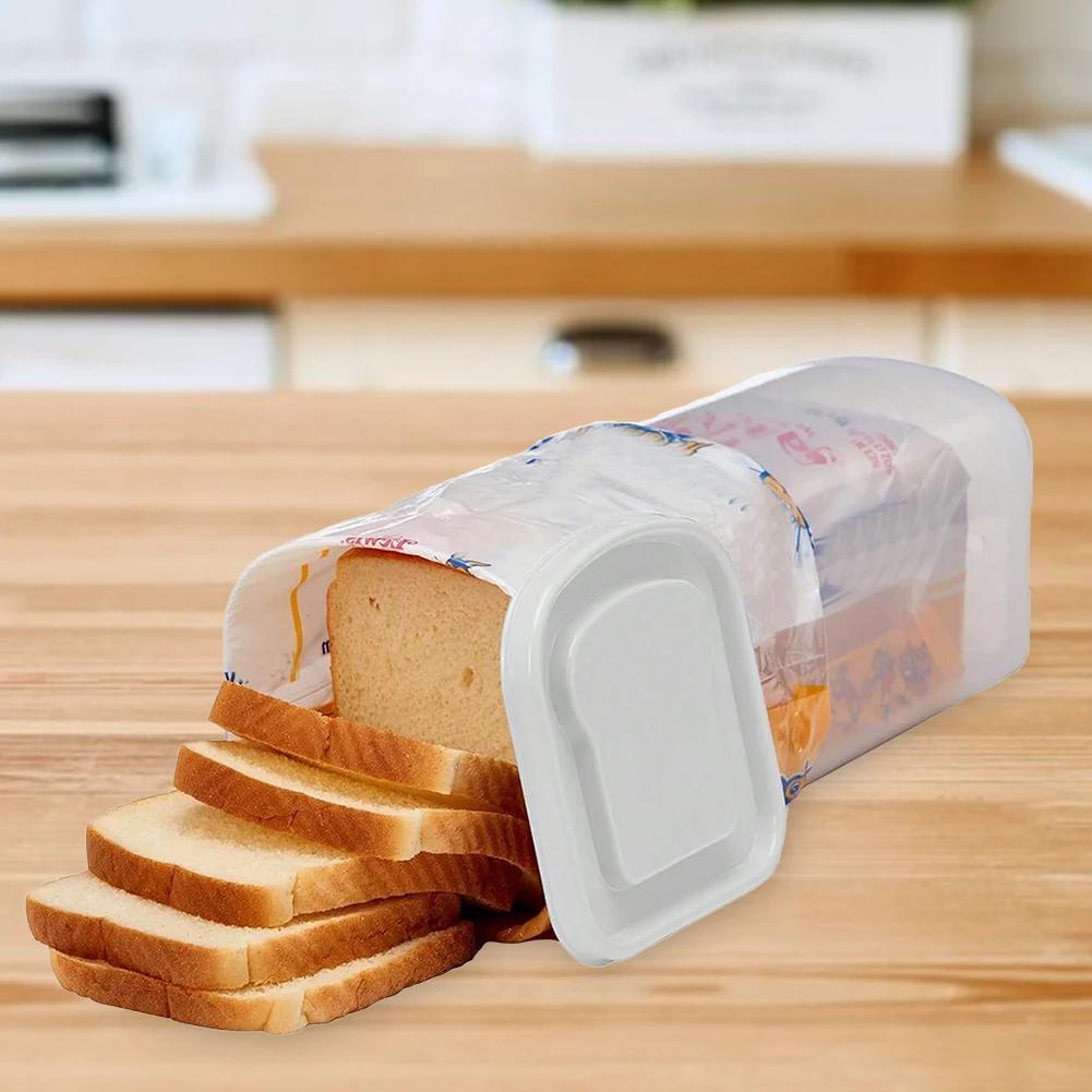 Bread Keeper with Airtight Lid Sandwich Bread Holder Fresh Bread Storage Container Loaf Bread Box for Kitchen Countertop