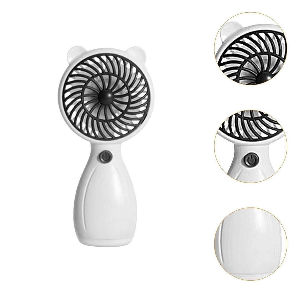 Portable Handheld Fan Desk Cartoon Small Hand Fan for Camping Outdoor Indoor