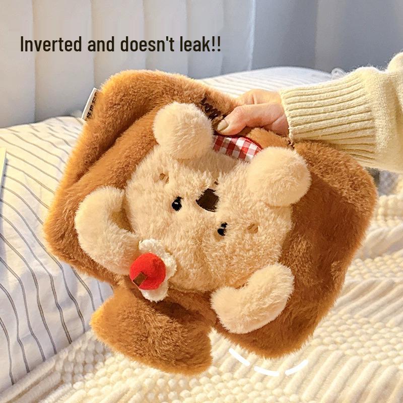 Water-Fill Hot Water Bottle with Hand Pocket