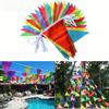 Colorful Pennants Banner Flag Bulk Multicolor Banners Carnival Decorations Grand Opening Decorations Triangle Flag for Party