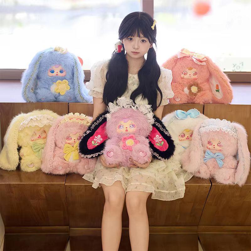Samuel Nieuwe Konijn Elf Serie 680% Pluche Schattig Kawaii Konijn Grote Poppen Begeleiden Slaap Trendy Speelgoed Halloween Cadeaus