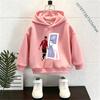 Cristiano Ronaldo CR7 Kids Boys Girls CR7 Printed Hooded Sweatshirt Hip Hop Cartoon Hoodie Autumn Long Sleeve Children Wear
