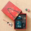 Creative Christmas Mug Christmas Tree Ceramic Cup with Lid Spoon Large Capacity Coffee Cup