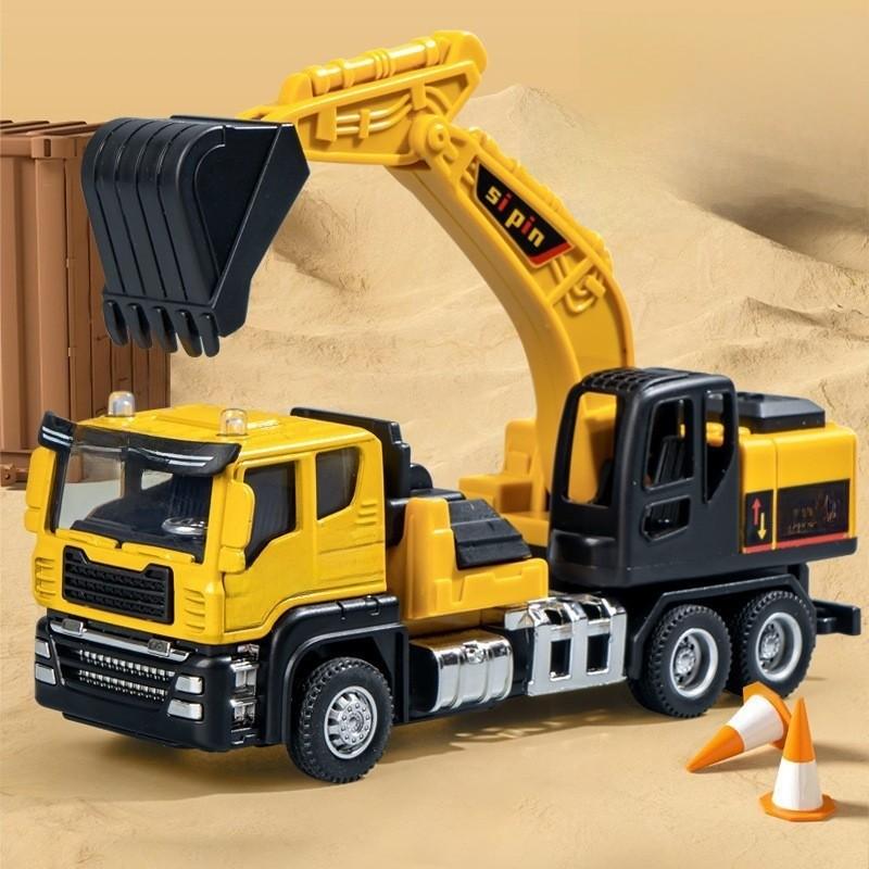 Alloy Inertia Engineering Vehicle Toy For Kids 310 Years Old With Moving Joints And Interactive Features