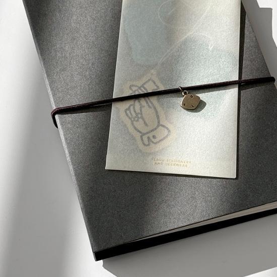 Flag Paper Tie Book Band (4 types), a popular phrase in Korea