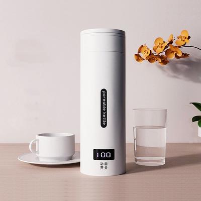 Přenosná elektrická konvice 500ml s vařící vodou, inteligentní ohřívací hrnek s regulací teploty a digitálním displejem 220V