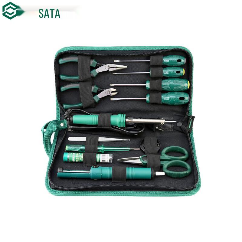 SATA 13-Piece Electronics Repair Tool Kit 13-Piece Set