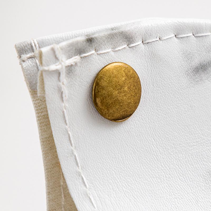 Creative Nordic Marble Coffee Table Tissue Box with Storage