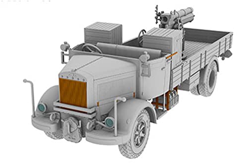 IBG 1/72 Italian Army Lancia 3Ro Heavy Truck Self-Propelled Artillery 100mm Howitzer da100/17 Plastic Model Kit PB72098
