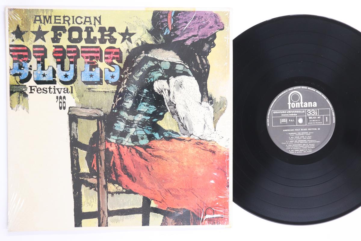 

LP Record VARIOUS - American Folk Blues Festival 66 885431MY FONTANA France Blues Used
