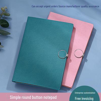 Spot A5 Business Notebook: Kreativní kůže s magnetickou sponou, roztomilý korejský design, přizpůsobitelné LOGO, dárková krabička v ceně.