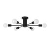 E27 Chandelier 6-Lights Close To Ceiling Light Modern Ceiling Lamp  Office