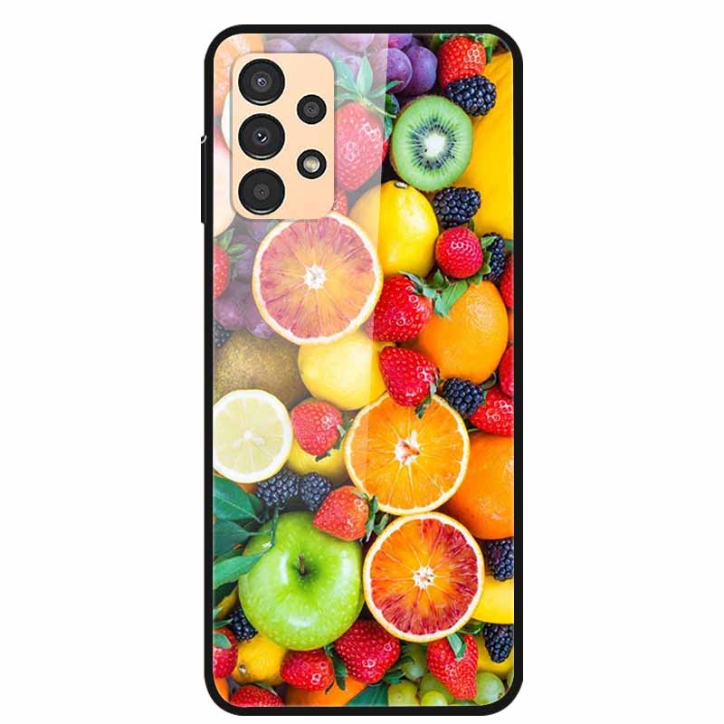 Funda para Samsung A53 5G 2022 Mármol Vidrio Templado Tapa Dura para Fundas de Teléfono Samsung Galaxy A33 A73 5G Protección Fundas