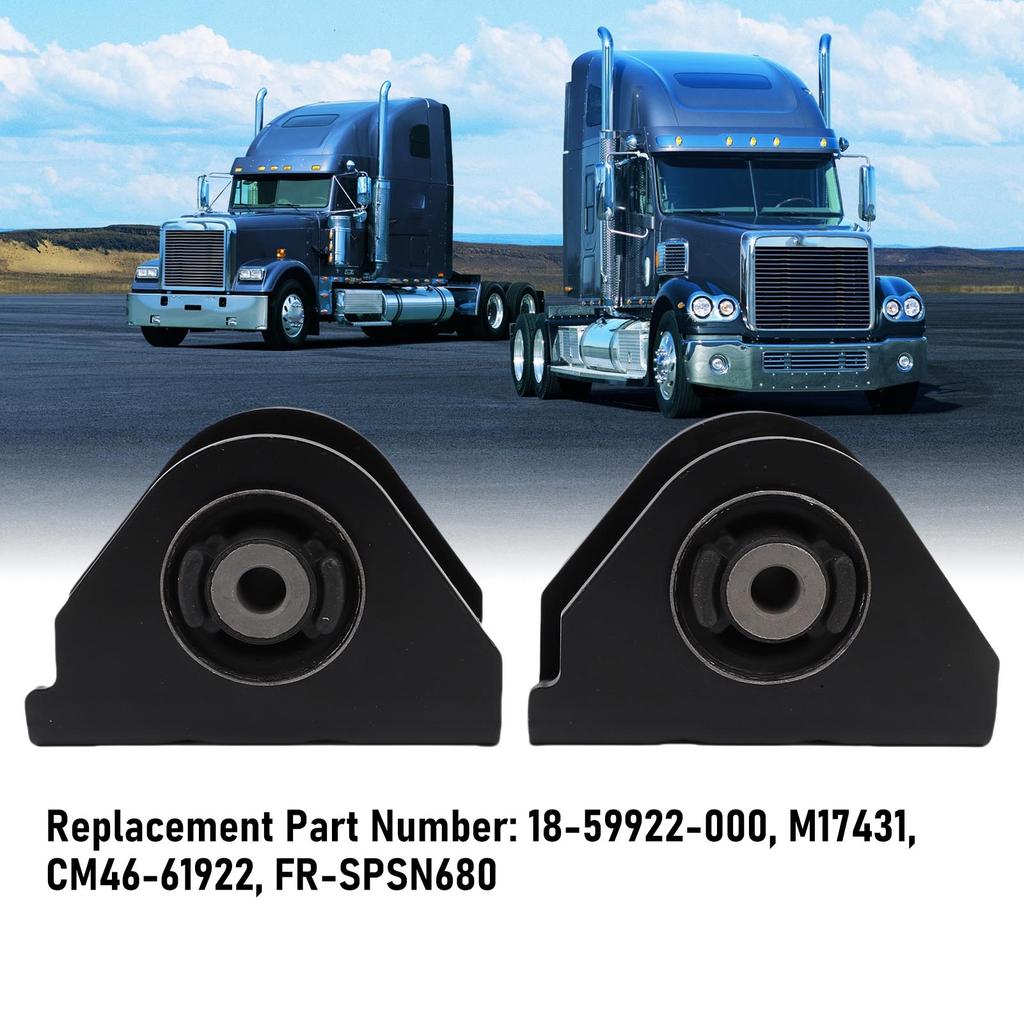 Front Cab Isolator Mount 1859922000 Cab Isolator Mount Brackets 18-59922-000 CM46-61922 Replacement for  2008-2017