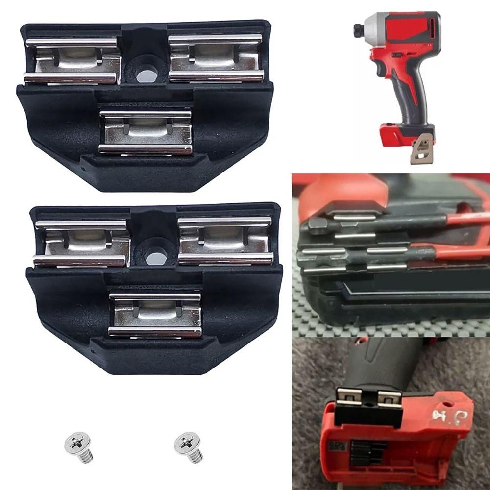 1Pcs with Screws Dual Drill Bit Holder for Makita/Dewalt/Milwauke Electric Screwdriver Bit Holder