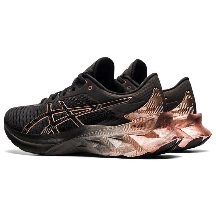 Asics Novablast Black Rose Gold Women Sneakers 1012B014-001