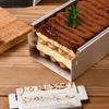 Aluminium Rectangular Tiramisu Cake Pan with Stable Base - Suitable for Tiramisu,Cheesecake and Mousse Cake - Kitchen Essentials