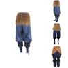 Demon Slayer Hashibira Anime Cosplay Costume Outfit For Halloween And Themed Parties