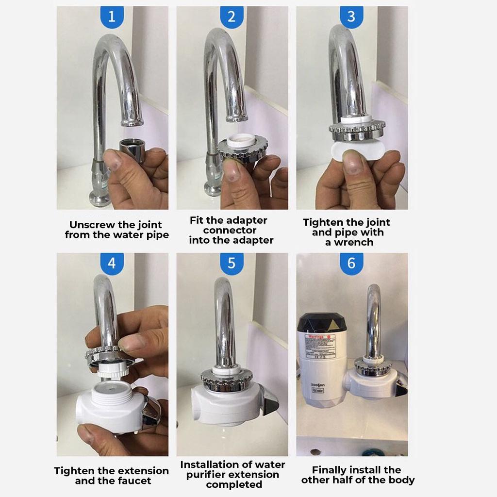 

3000 Вт AC 220 В электрический кухонный водонагреватель, мгновенный кран для горячей воды, безрезервуарный водонагреватель, светодиодный дисплей