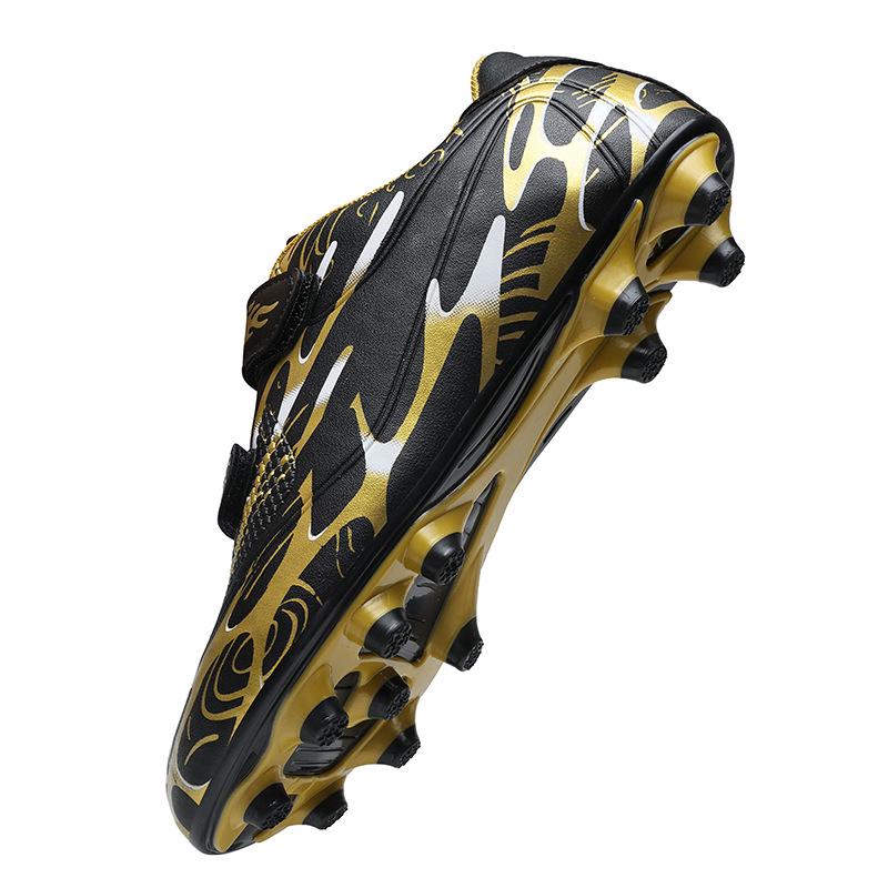 Youth Velcro Soccer Cleats - Professional Training & Competition Shoes for Boys and Girls