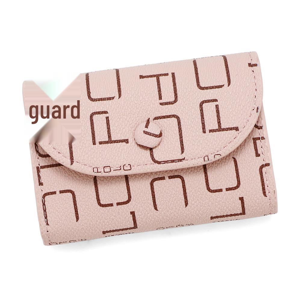 Stylish Minimalist Card Holder & Coin Purse with Zippered Pouch - Soft PU Lychee Grain Sleeve