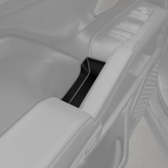 Side Door Storage Box For Toyota Tacoma 2024-2025 Handle Armrest Organizer Tray