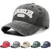 Amerikanische Retro-Baseballkappe mit Alphabet für Frauen mit kleinem Gesicht, Frühjahrs-Neuheit, vielseitige lässige Sonnenschutzkappe für Männer