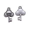 Key Charms Multi Color Alloy Locks Pendants For Romantic Themed Jewelry