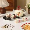 Service de Table en Porcelaine d'Os Européenne Cirque