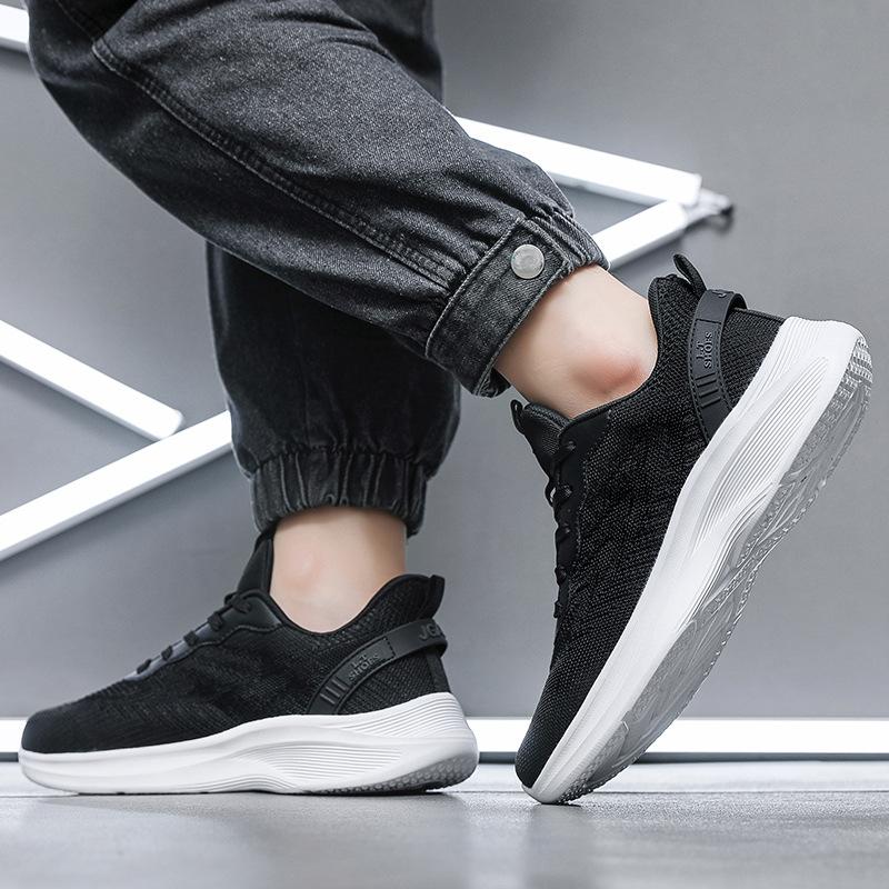 Große Herrenschuhe Größe 50 dünne atmungsaktive Turnschuhe 49 große und dicke Kokosnuss-Laufschuhe 48 leichte Mesh-Schuhe für Herren