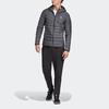 Adidas Varilite 3S Hooded Down Jacket Men Outerwear Carbon-Black DZ1420