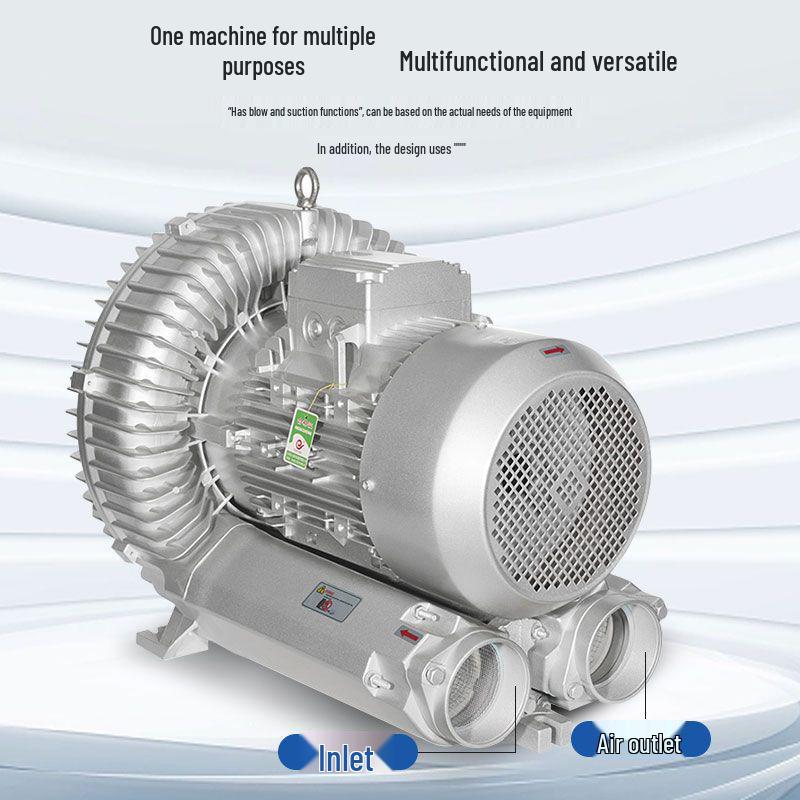 High-Pressure 220V Vortex Air Pump: Industrial Blower & Fish Pond Aerator