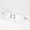 LOOKING4U NeoRetro 31752 C1 Silver Blue Light Blocking Glasses