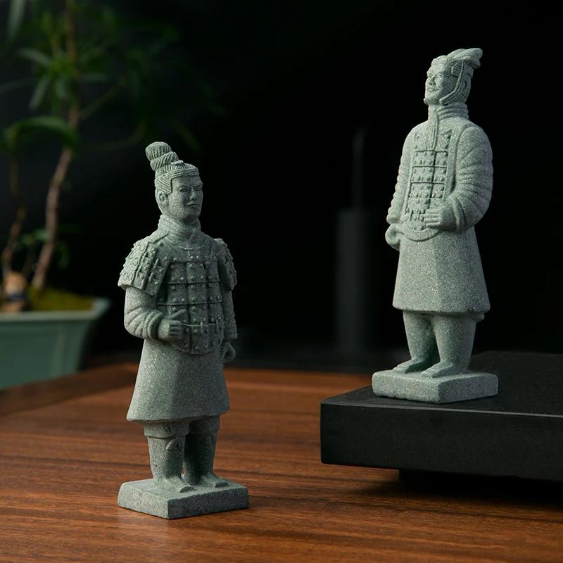 Paesaggio Xi'an Culturale Cina Souvenir Turistici Guerrieri di Terracotta Cinesi Cavalli Generale Ancar Pietra di Terracotta Decorazione per la Casa
