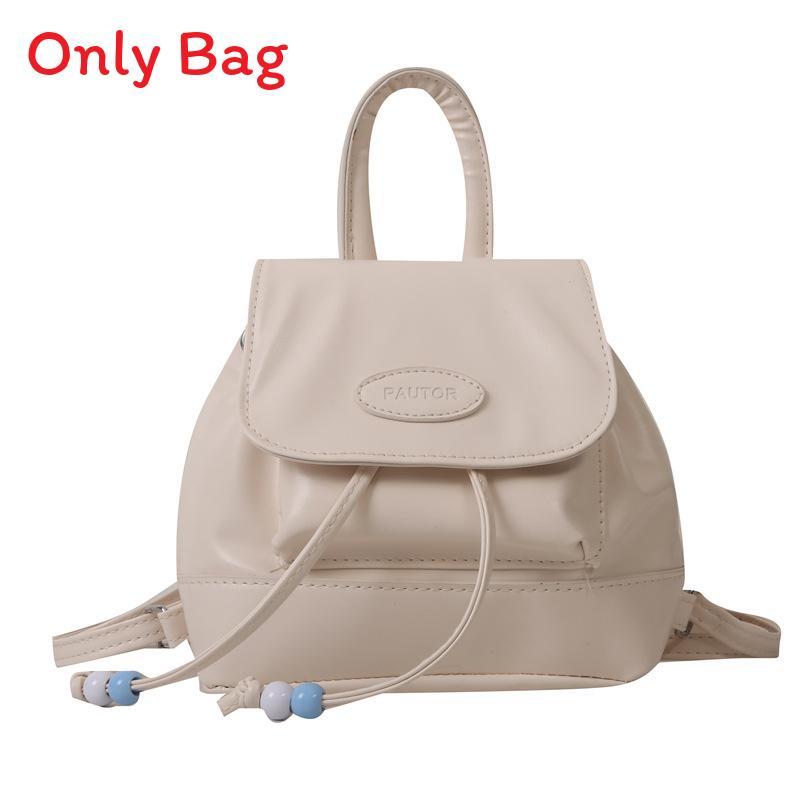Pu Material Small Fashion Retro Backpack For Daily Casual Use