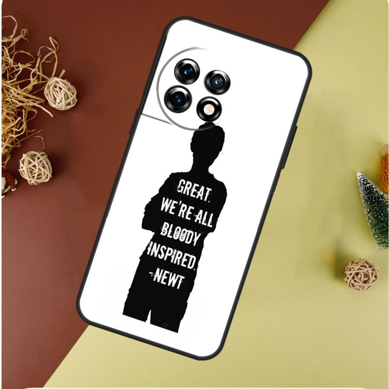 Newt Quotes For OnePlus Nord CE 4 3 2 Lite N20 N30 9 10 Pro 8T 9RT 10T 10R 13R 12R 11 12 13 Phone Case