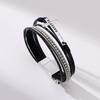 Jewelry Bohemian hand-woven cross bracelet light luxury micro-magnetic buckle bracelet