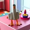 1pc, Duck You" Resin Statue - Modern Home Decor, Perfect for Valentine's, Easter Day Gift.