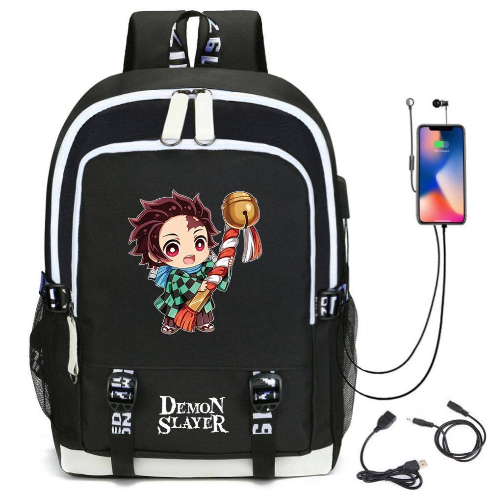 Anime Peripheral Student Large Capacity Backpack Fashion Backpack Computer Bag Oxford Cloth Backpack