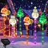 Solar-Powered Snowman Light: Acrylic Lawn Decoration for a Festive Christmas Atmosphere