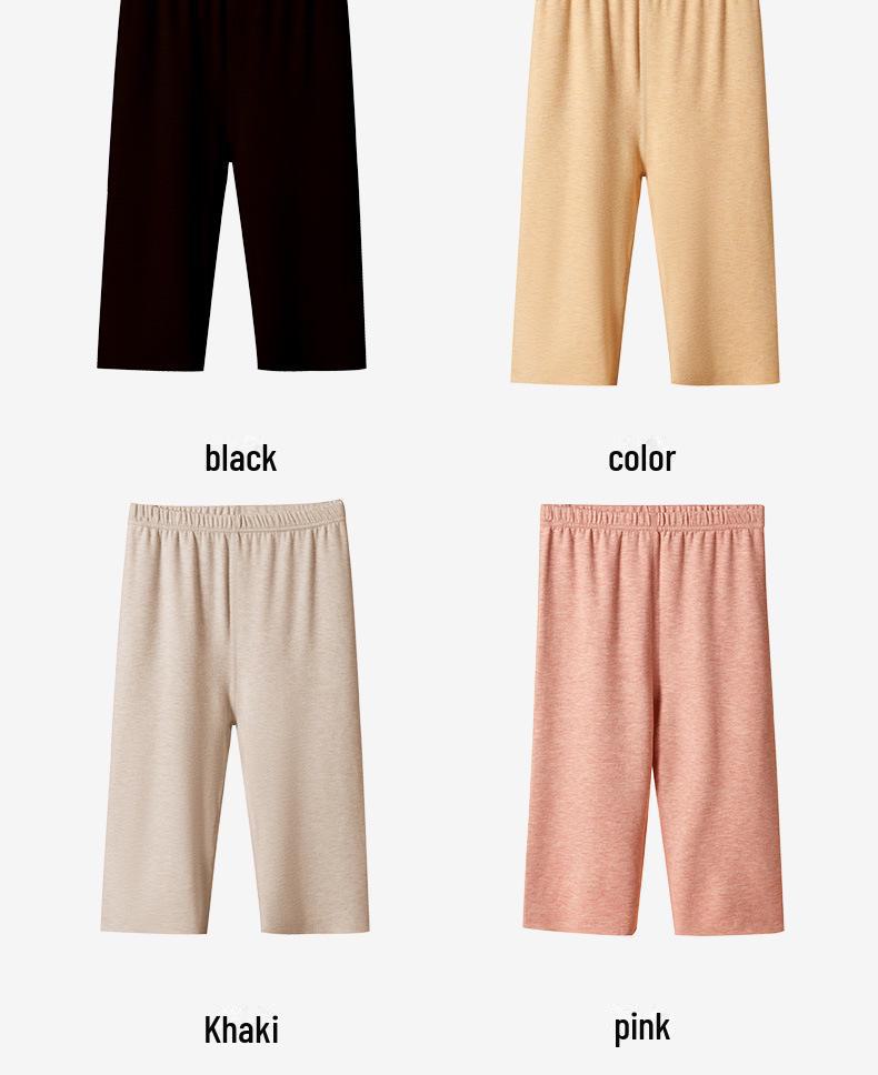 Women's Wool Silk Velvet-Lined Leggings: Seamless, Warm, Autumn/Winter Pants with German Velvet and Heating Technology.