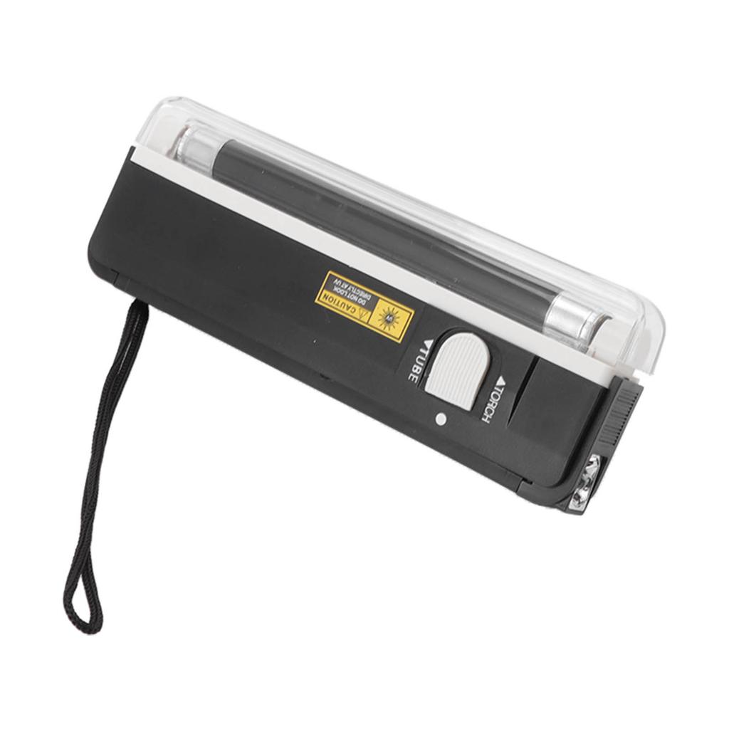 UV Money Detector Light Accurate Identification 2 In 1 Portable Money Detector with Flashlight Function for Home Shop