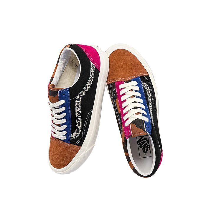 Vans Old Skool 36 DX Anaheim Factory - Animal Mix Unisex Sneakers Multi-Color Black VN0A54F396M