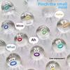 Cute Fidget Mini Silicone Pinch Music Fidget Poppers Sensory Toys Soft and Fun Playball for Children's Office Desk Accessories