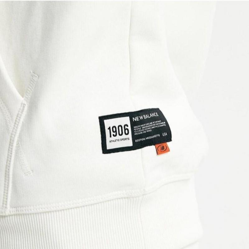 New Balance Unisex Basic Logo Brushed Hoodie Nbn0d41913