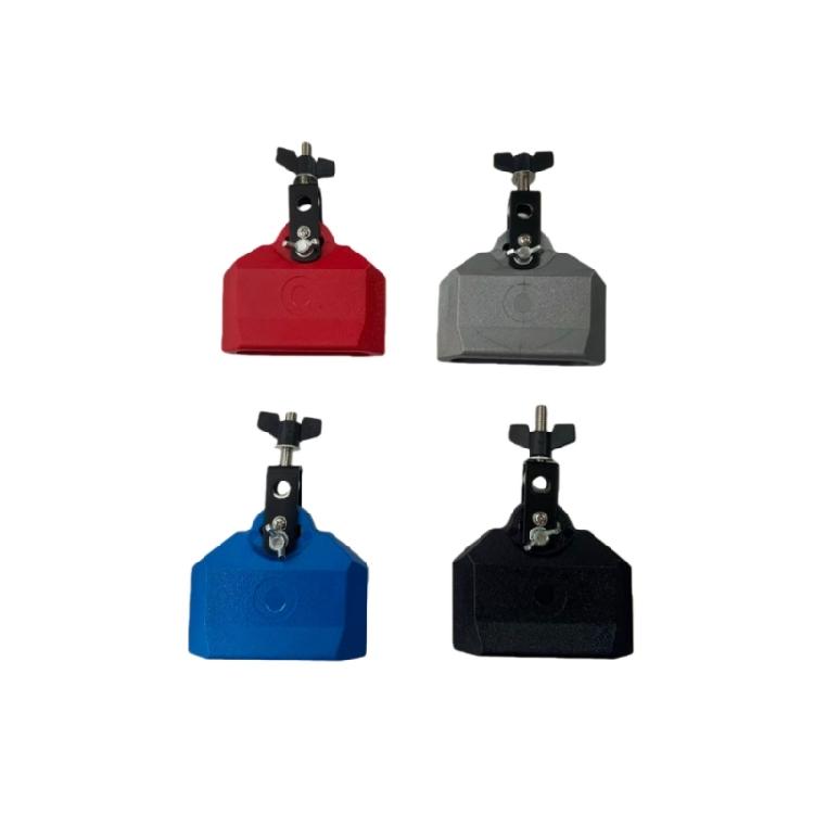 Cowbell Holder Clamp Support Metal Stand Adjustable Cowbell Holder Connector Cattle Bell Percussion Instrument Accessory